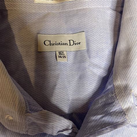 dior shirts blue|Dior button up shirt.